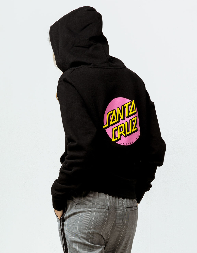 SANTA CRUZ Other Dot Black Womens Hoodie image number 0