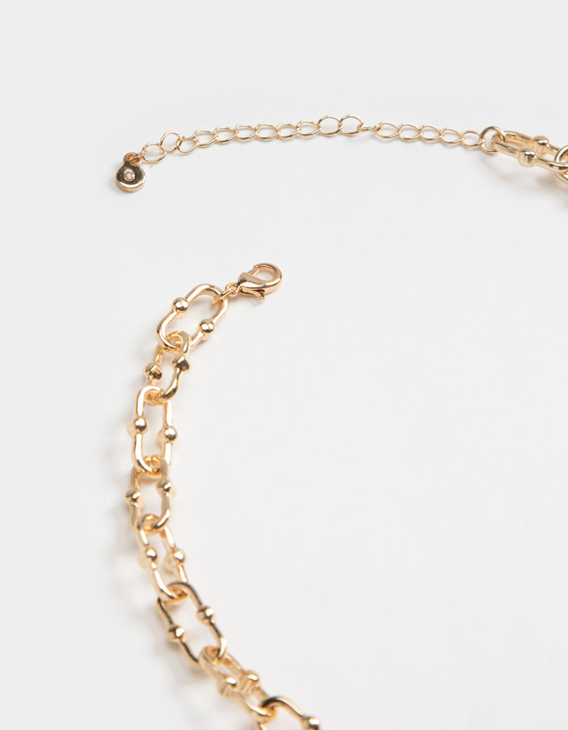 FULL TILT Oval Link Ball Necklace image number 2