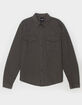 RSQ Mens Waffle Oversized Long Sleeve Button Up Shirt image number 1