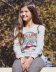BRAVADO Rolling Stones Oversized Girls Crew Sweatshirt image number 1