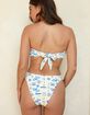 DIPPIN' DAISY'S Lotus Bandeau Bikini Top image number 3