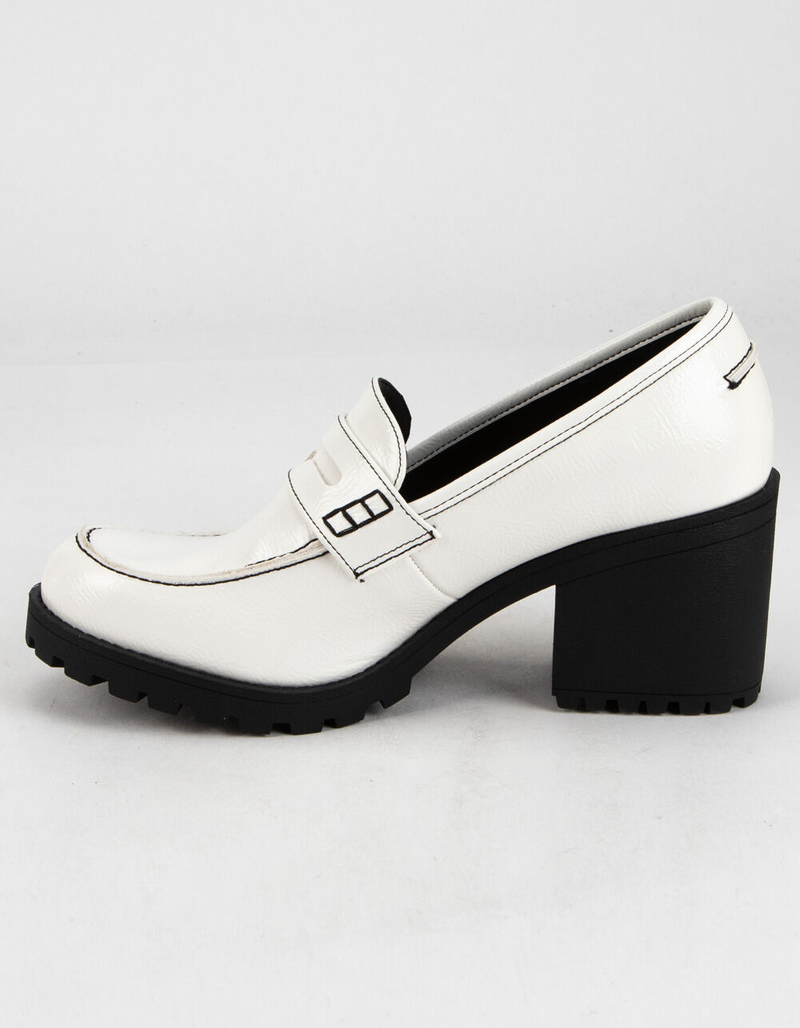 DIRTY LAUNDRY Liberty Patent Womens Heeled Loafers image number 2