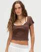 RSQ Womens Double Layer Top image number 1