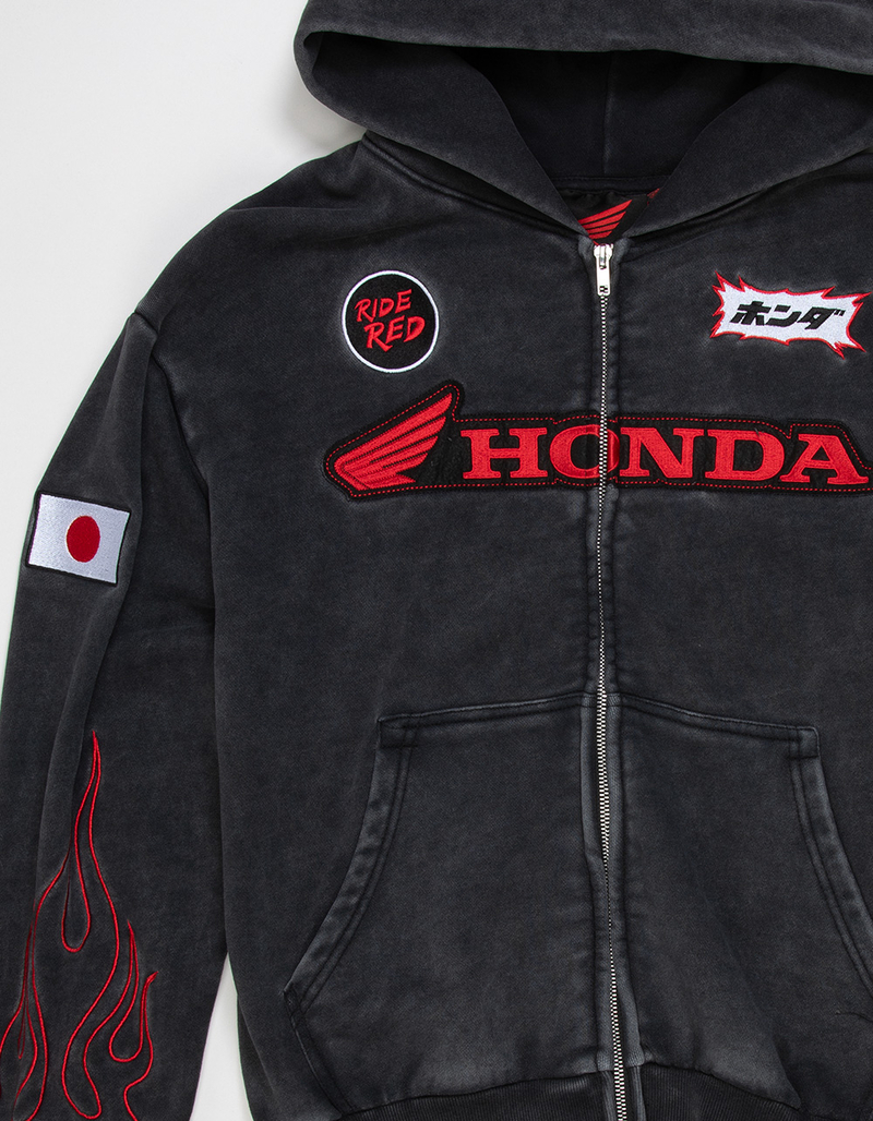 HONDA Daytona Mens Zip-Up Hoodie image number 7