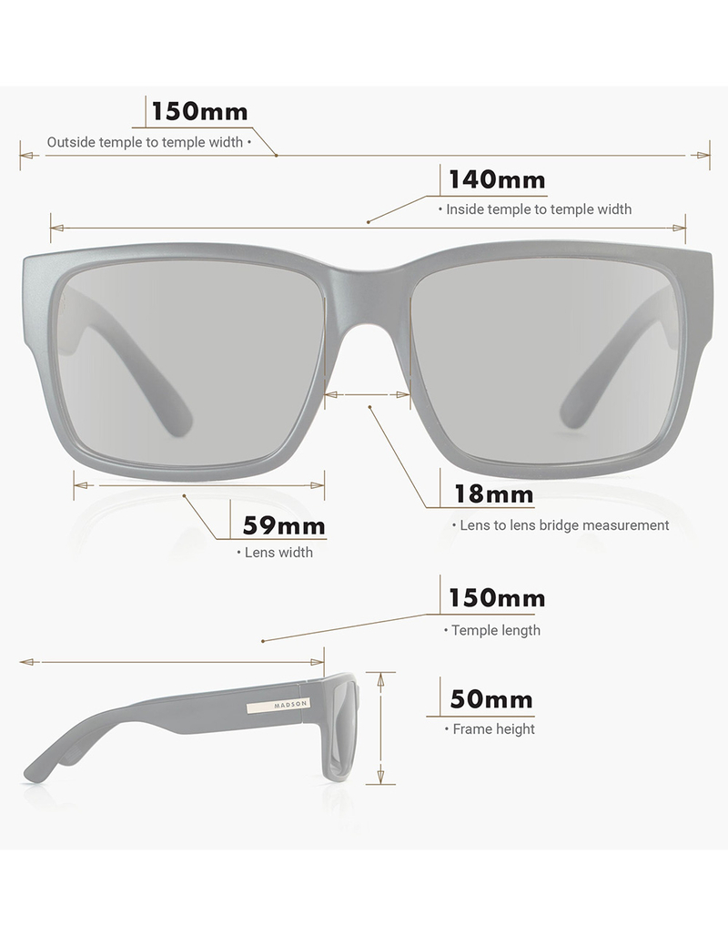 MADSON Classico Polarized Sunglasses image number 2