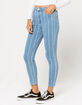 RSQ High Rise Ankle Skinny Stripe Womens Skinny Jeans image number 3