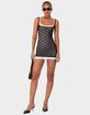 EDIKTED Vivian Layered Lace Mini Dress image number 1