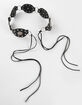 Flower Grommet Wrap Belt image number 2