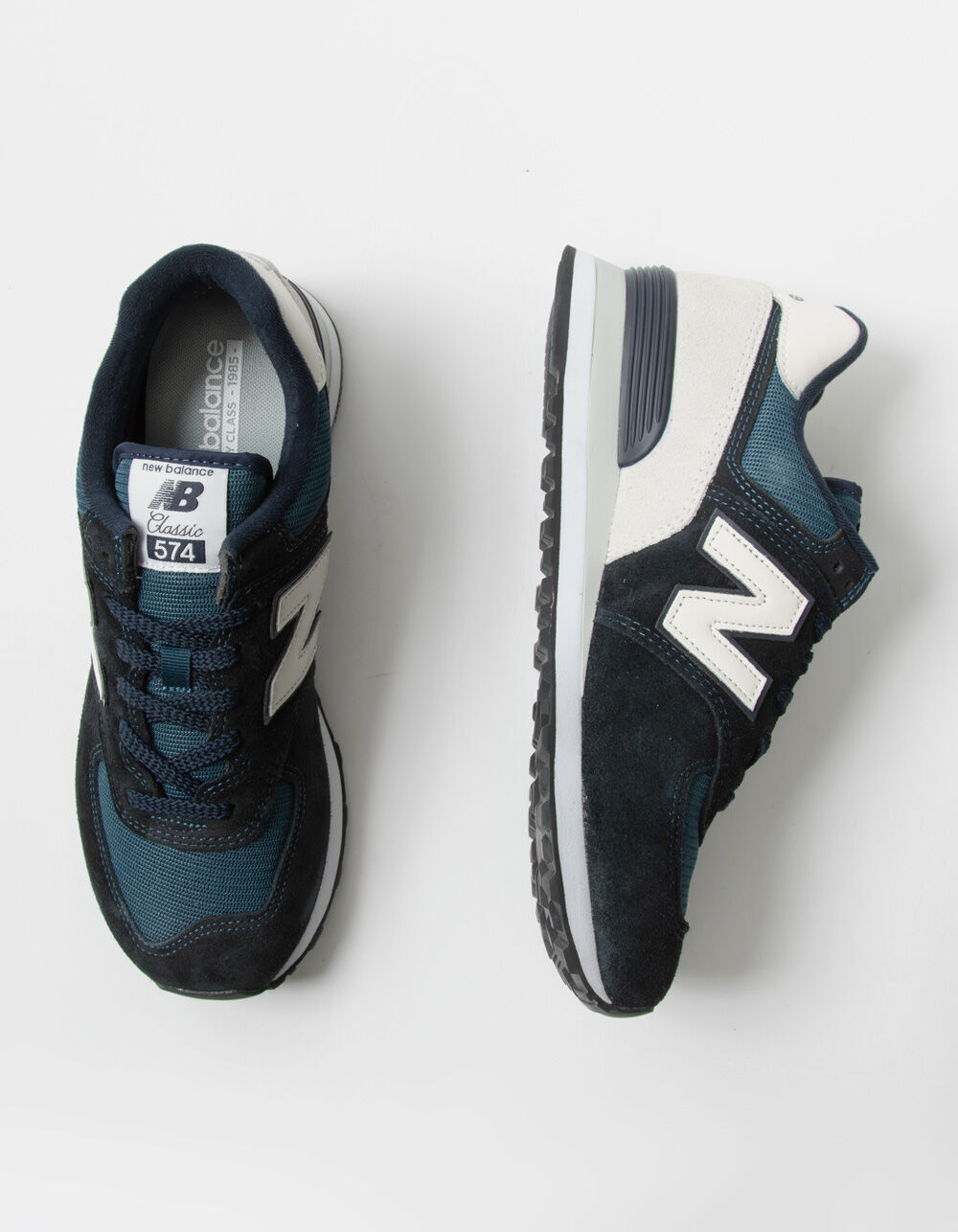 NEW BALANCE 574 Mens Shoes - BLACK COMBO | Tillys