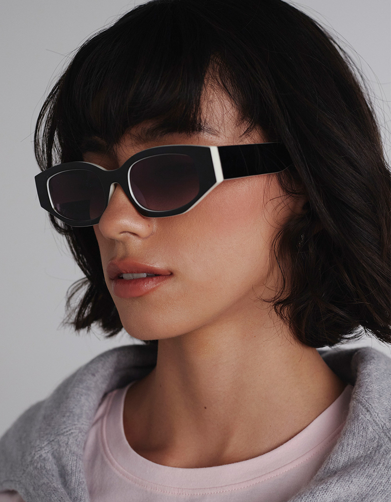 RSQ Arm Rectangle Sunglasses image number 1