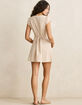 RHYTHM London Check Womens Mini Dress image number 3