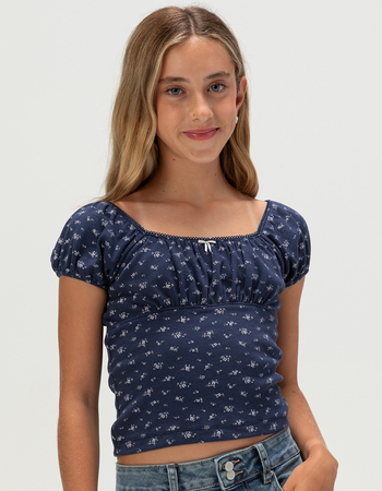 RSQ Girls Ditsy Emma Top Primary Image