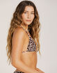 DAMSEL Giraffe Texture Triangle Bikini Top image number 2