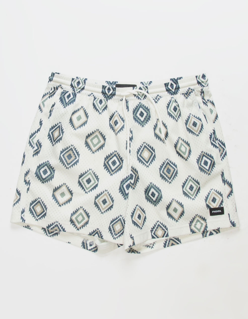 RSQ Mens 5" Mesh Shorts image number 2