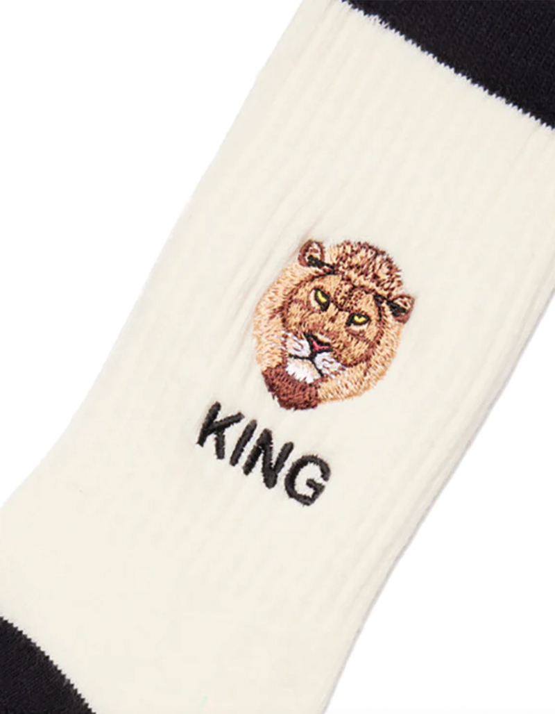 GOORIN BROS. Mighty Mane Mens Crew Socks image number 2