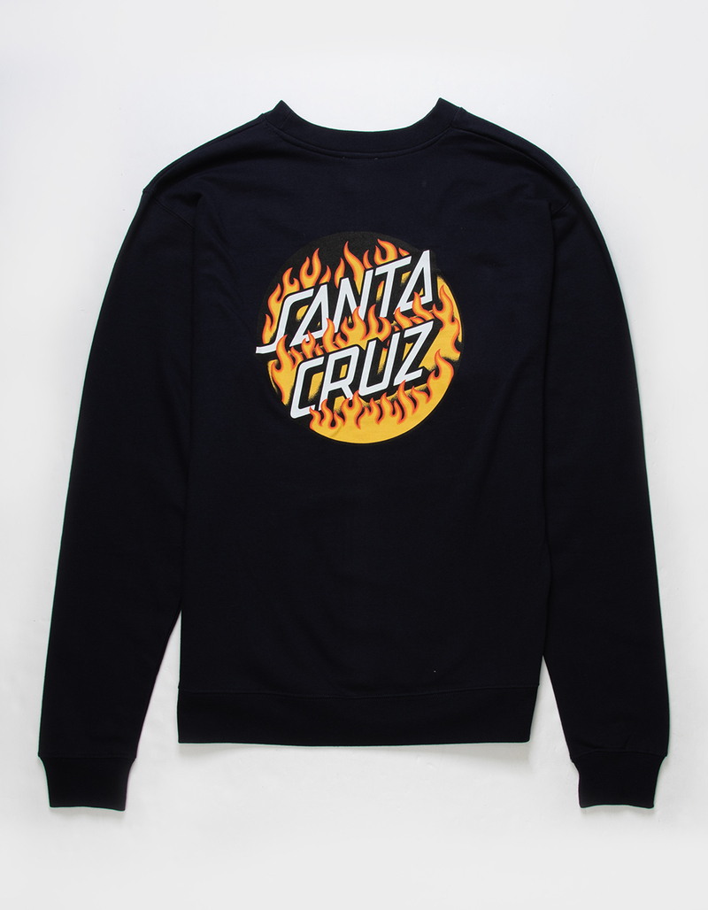 SANTA CRUZ Blaze Dot Mens Crewneck Sweatshirt image number 0
