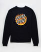 SANTA CRUZ Blaze Dot Mens Crewneck Sweatshirt image number 1