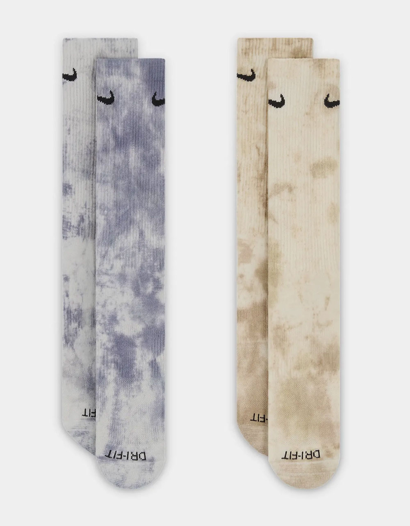 NIKE Everyday Plus Cushioned 2 Pack Crew Socks GRAY COMBO Tillys