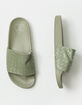 OASIS SOCIETY Woven Womens Sage Slide Sandals image number 5