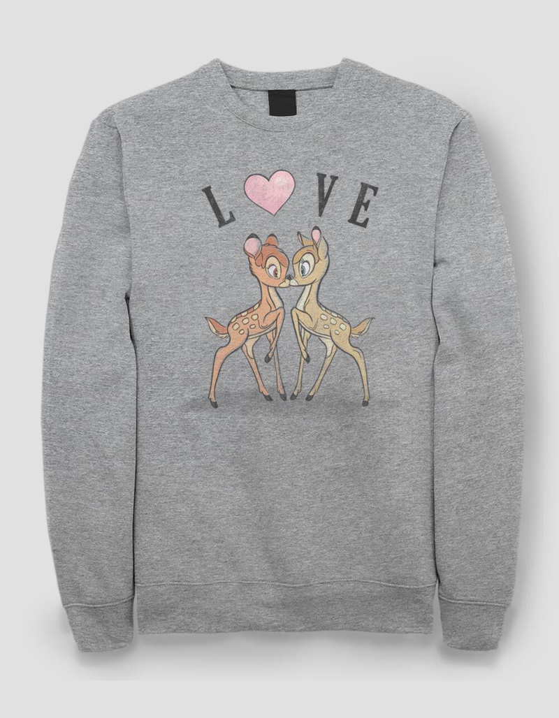 DISNEY Bambi Love Unisex Crewneck Sweatshirt image number 0