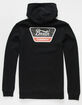 BRIXTON Linwood Mens Black Hoodie image number 1