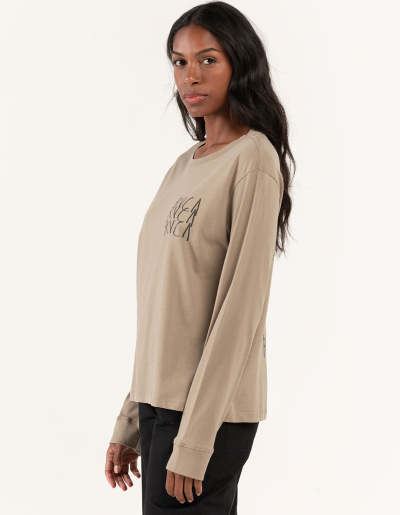 RVCA Doomsday Womens Tee image number 2