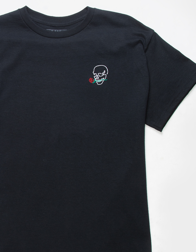 RIOT SOCIETY Skull Rose Mens Tee image number 1