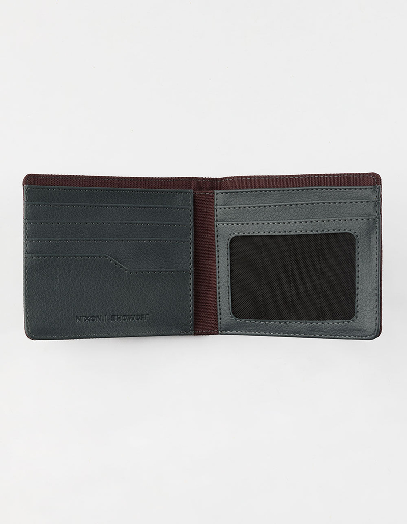 NIXON Showoff Burgundy Wallet image number 1
