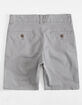 CHARLES AND A HALF Lincoln Stretch Grey Boys Shorts image number 2