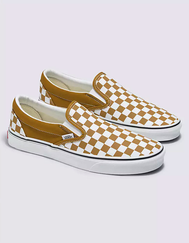 VANS Checkerboard Classic Slip-On Shoes image number 0