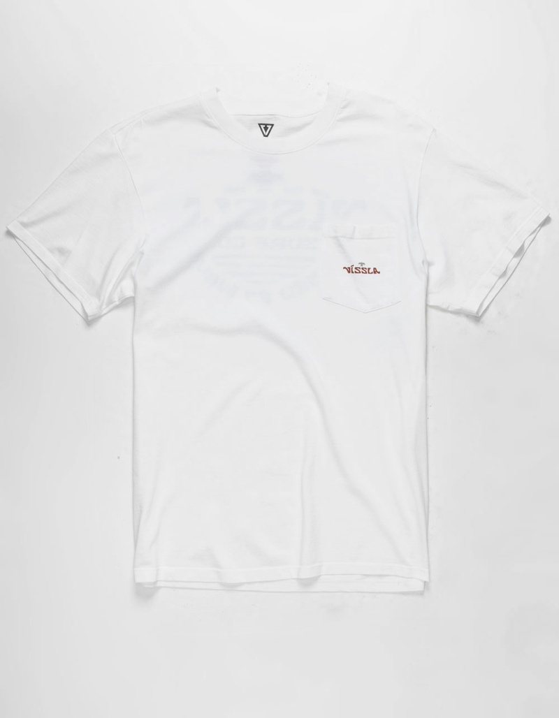 VISSLA West Winds Premium Pocket Mens Tee image number 1