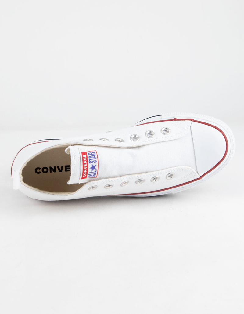 CONVERSE Chuck Taylor All Star Platform Slip White Womens Shoes image number 2
