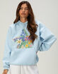 AELFRIC EDEN Floral Star Womens Oversized Hoodie image number 2