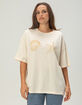 BILLABONG In Front Womens Boyfriend Tee image number 1