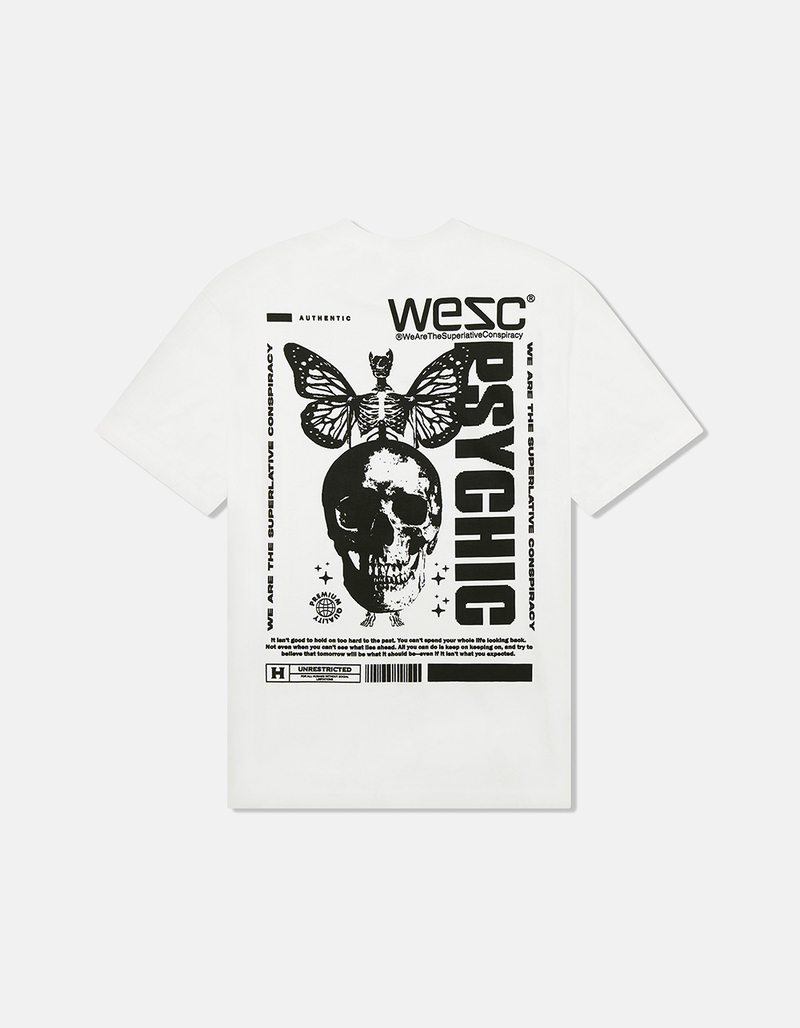 WESC Mason Psychic Skull Mens Tee image number 1