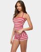 EDIKTED Lorenza Striped Halter Top image number 2