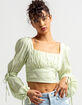CHARLIE HOLIDAY Mia Womens Crop Top image number 1