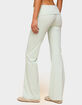 EDIKTED Oriane Foldover Flared Leggings image number 3