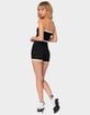 EDIKTED Kit Contrast Ribbed Romper image number 4