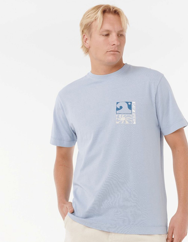RIP CURL Artist Of The Search Ty Williams Coastline Mens Tee image number 0