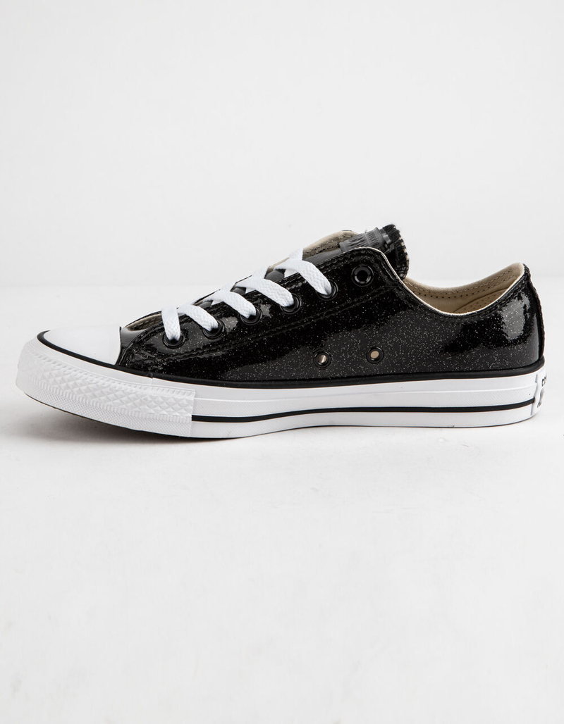 CONVERSE Ox Wonderworld Black & White Low Top Womens Shoes image number 3