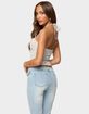 EDIKTED Jesika Sweetheart Halter Top image number 3