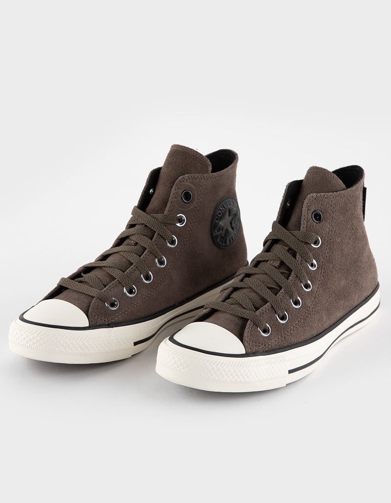 CONVERSE Chuck Taylor All Star Suede Womens High Top Shoes BROWN Tillys