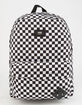 VANS Old Skool II Black & White Checkerboard Backpack image number 1