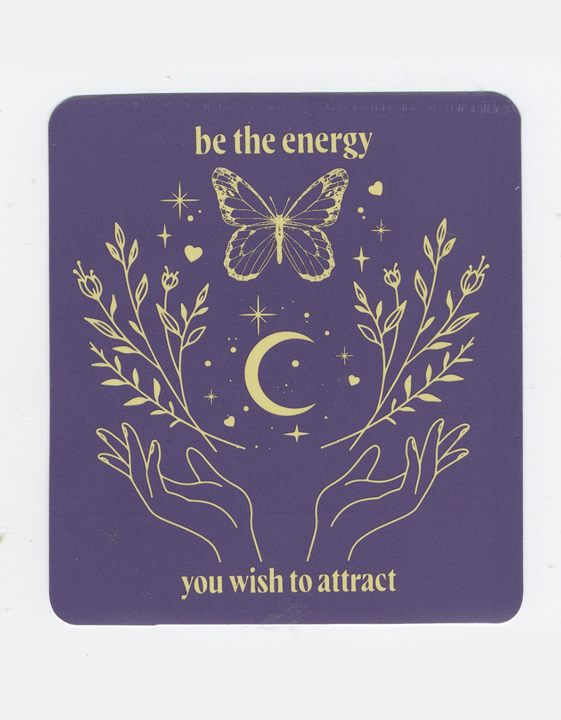 Be The Energy Butterfly Sticker image number 0