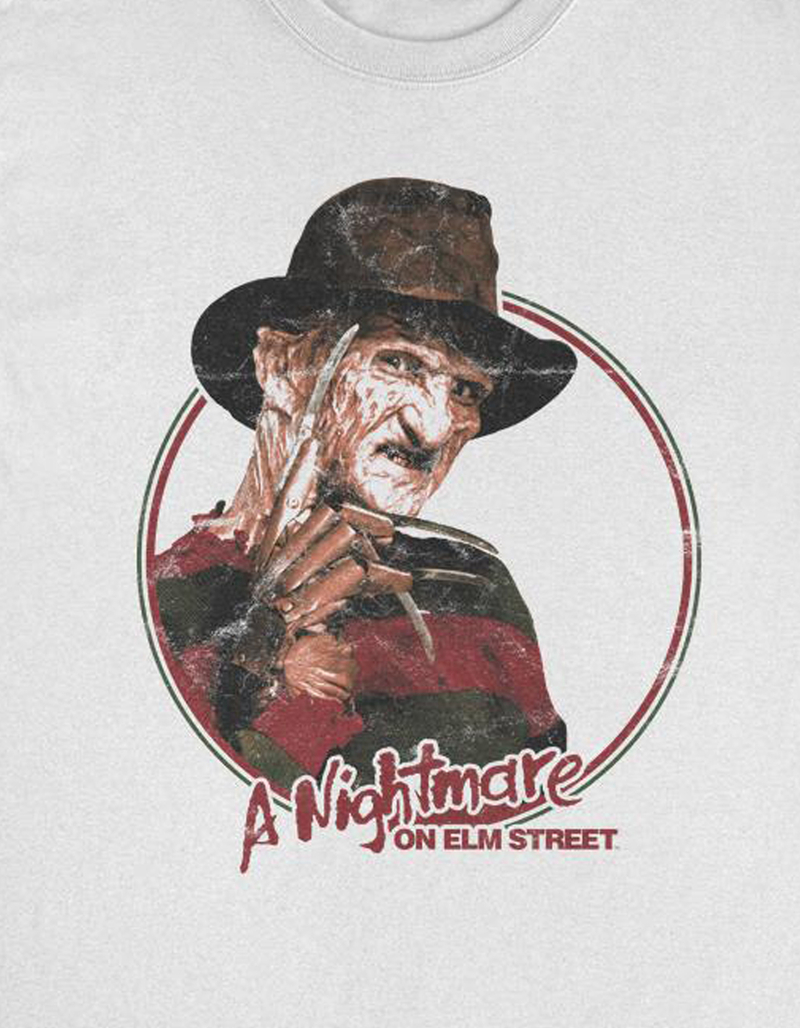 A NIGHTMARE ON ELM STREET Freddy Coming For You Unisex Tee WHITE Tillys