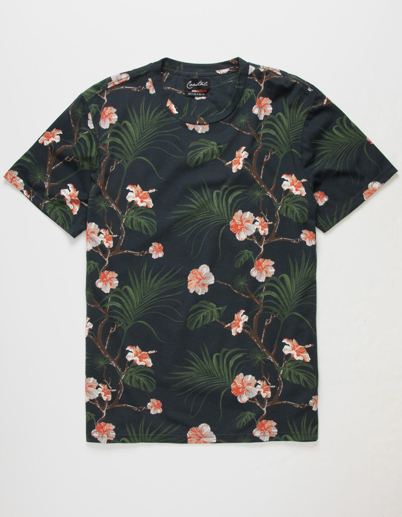 COASTAL Legend Mens Black T-Shirt image number 0