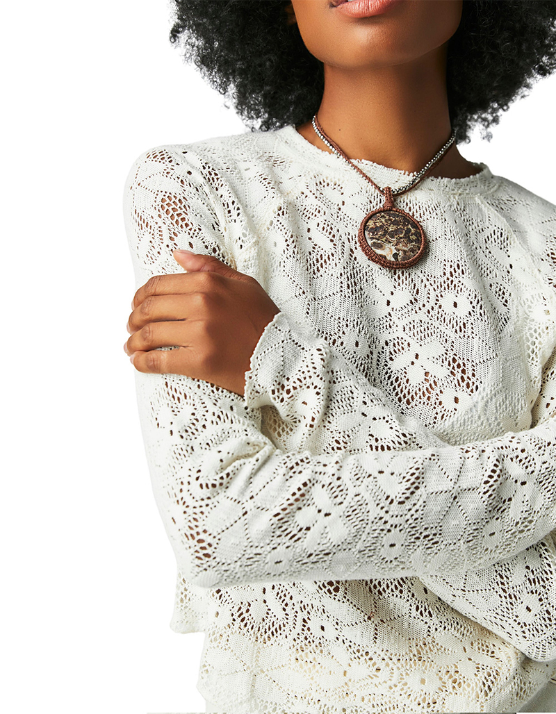 FREE PEOPLE In The Meadow Womens Long Sleeve Tee image number 1