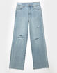 RSQ Girls High Rise Wide Leg Jeans image number 7