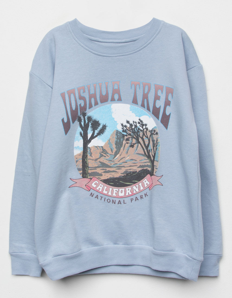 RSQ Joshua Tree Girls Oversize Crew Sweatshirt image number 0